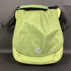 Crumpler The Luncheon - Olive Green & Orange Messenger Bag - w/Strap
